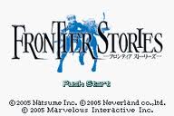 Frontier Stories